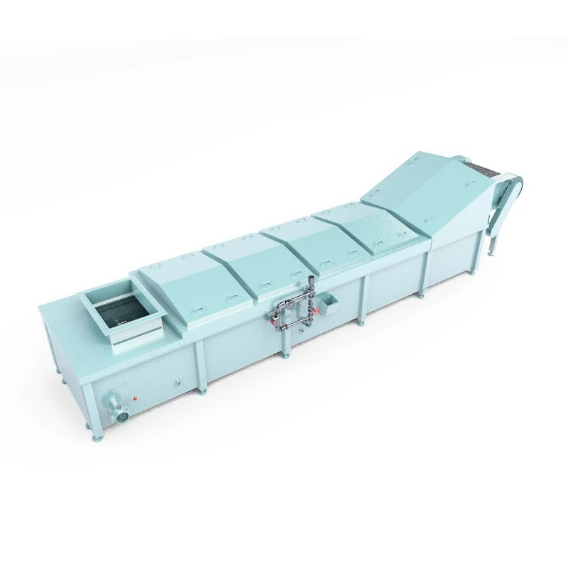 Máquina para blanquear alimentos